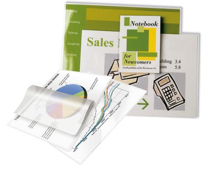 Lamineringsfickor Bagagetag 65x108 mm 125 mikron 100 st/fp