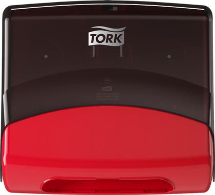 Dispenser Tork Top-Pak W4 Röd/Svart