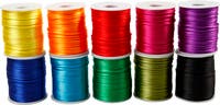 Satinsnören 2mmx50m mix 10/fp