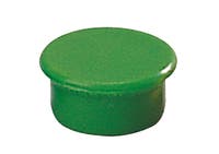 Magnet 13 mm grön 10-pack