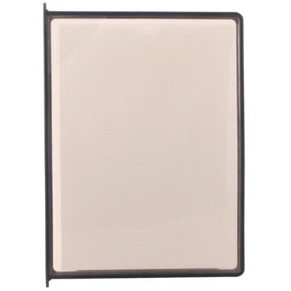 Displayramar A4 svart 10/fp