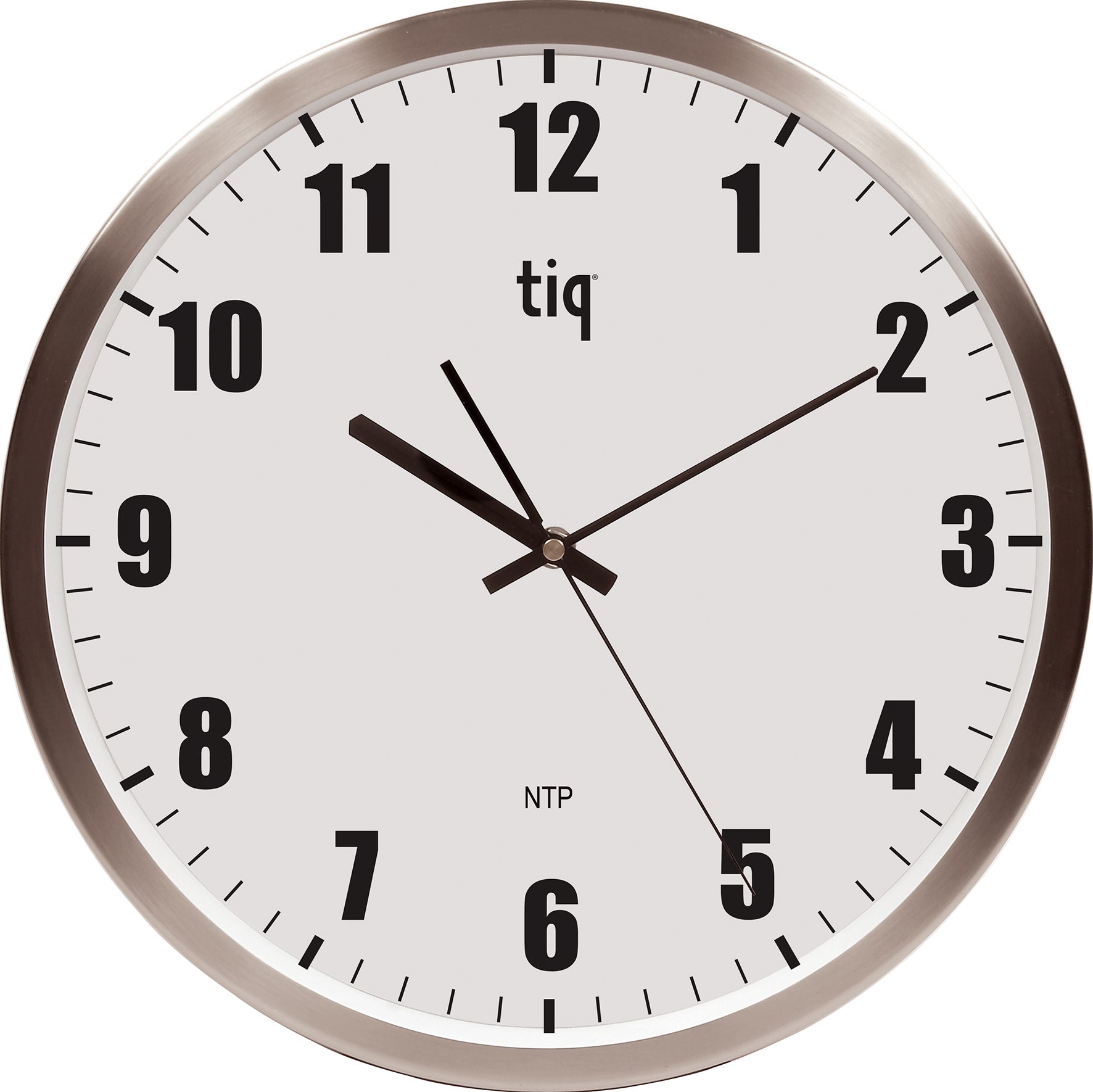 Väggklocka NTP/POE  Ø380 mm aluminium