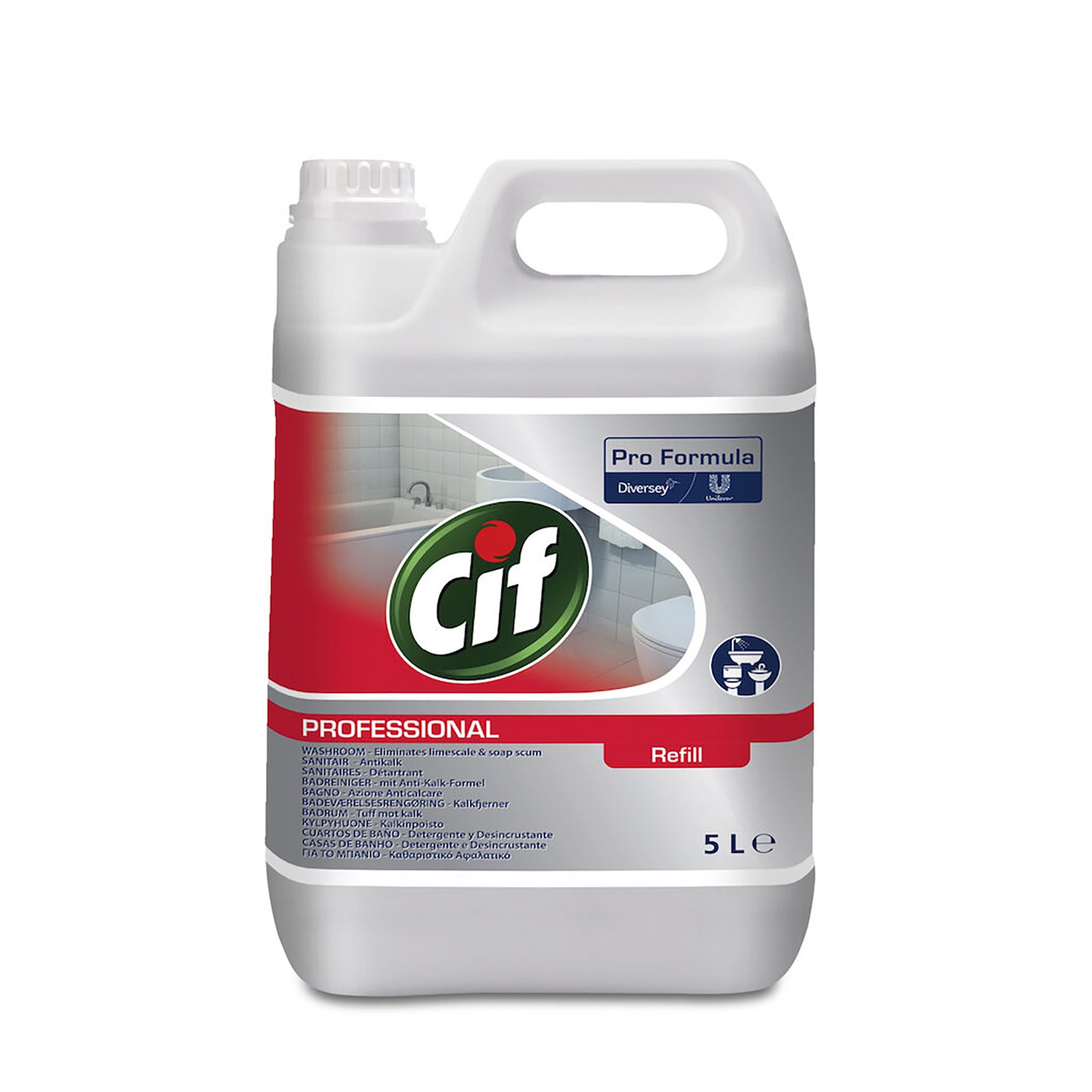 Badrumsrent Cif Pro 2in1 5 liter