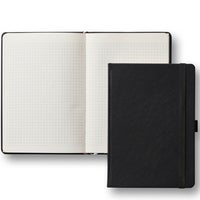 Anteckningsbok Classic A5 rutat svart