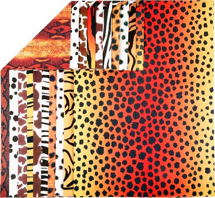 Kartong djurmix A4 300g 10/fp