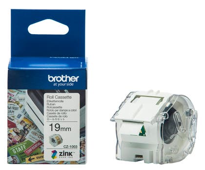Etikett Brother CZ1003 19 mm 5 meter
