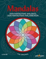 Målarbok Mandalas 6–99 år