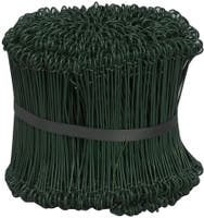 Säckbindartråd 15 cm plastad g