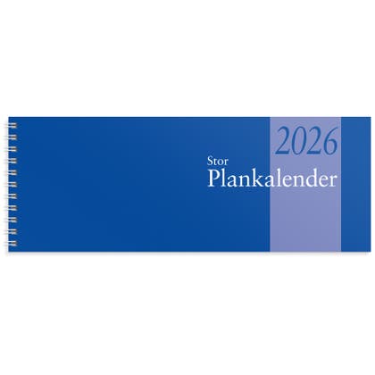 Plankalender stor 2026