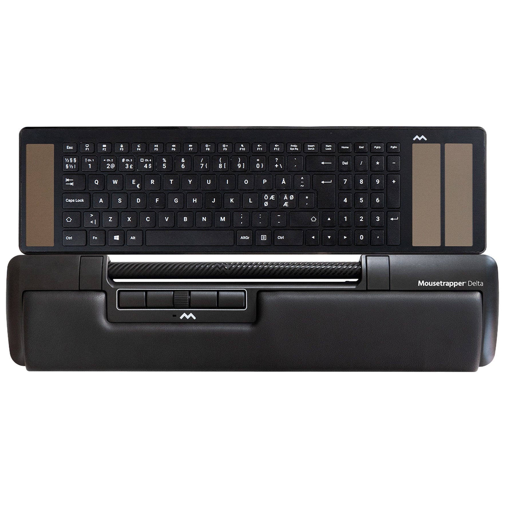 Ergonomiskt mus- och tangentbordspaket Delta + Type