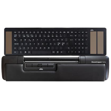 Ergonomiskt mus- och tangentbordspaket Delta + Type