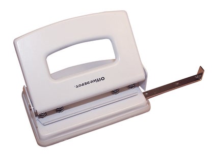 Hålslag Office Depot 10ark vit