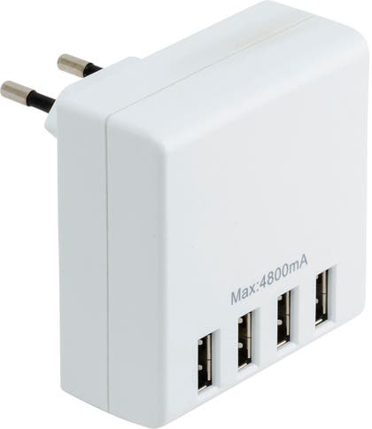 Laddstation/Grenpropp 4xUSB