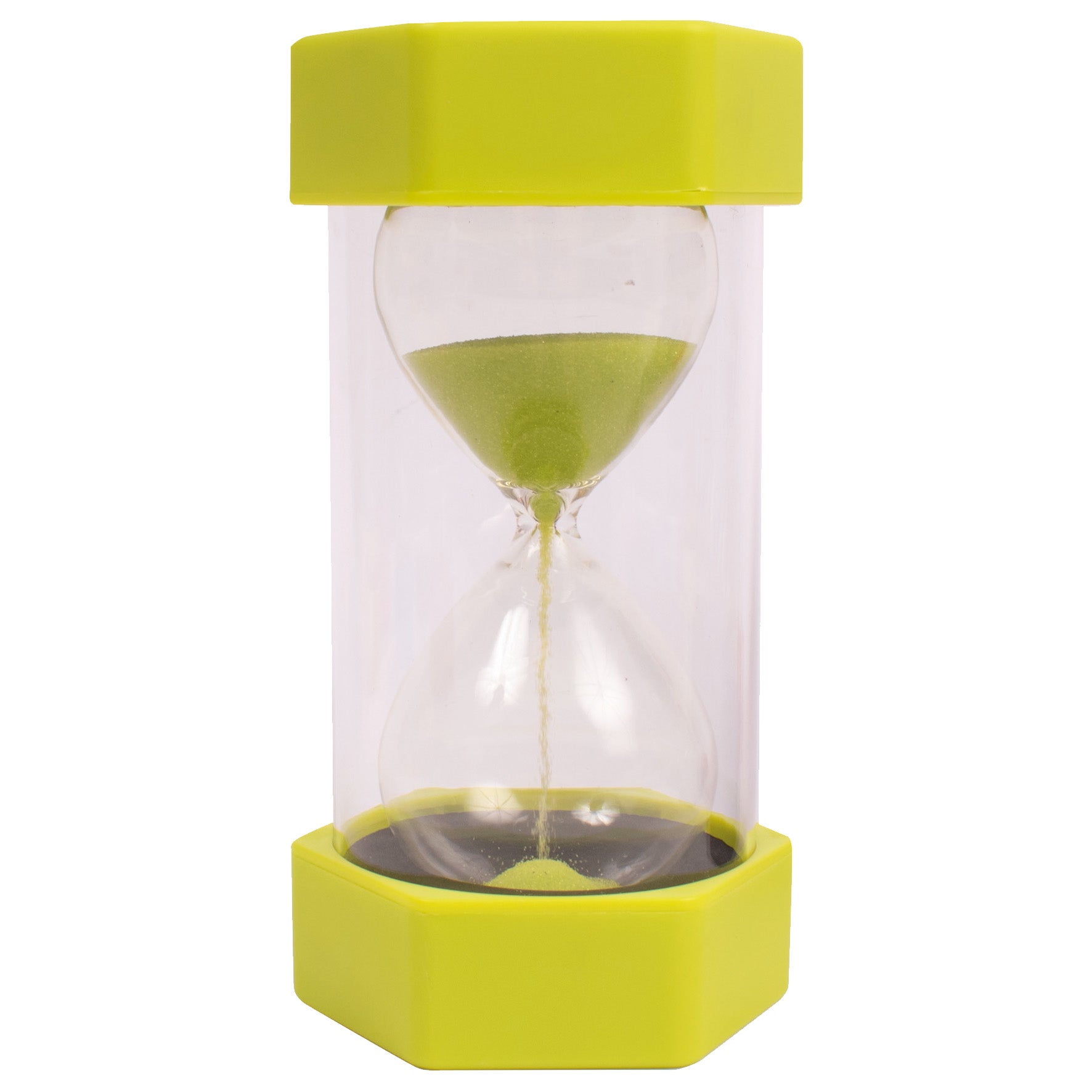 Stort timglas 1 min grön