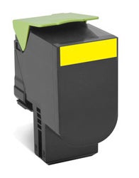 Toner Lexmark 80C2HY0 3k gul