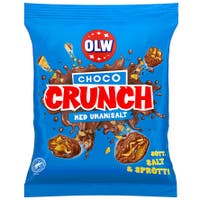 Snacks OLW Choco Crunch med umamisalt 15x90 g