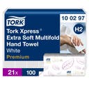 Pappershandduk Tork Premium H2 2100/f