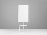 Blädderblockställ One s vit