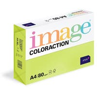 Kopieringspapper Image A4 80g neongrön 500 st/fp