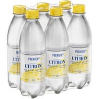 Kolsyrat vatten Premier Citron 50 cl PET inkl pant