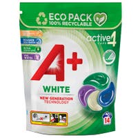 Tvättmedel kapslar A+ White