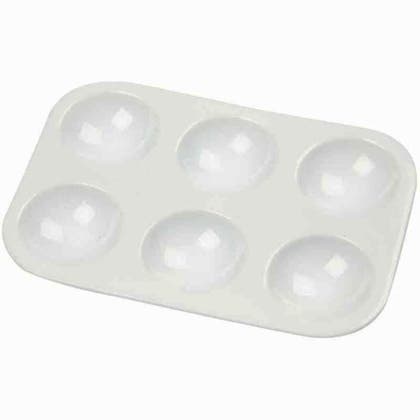 Palett 13x8,5 cm 6 fack 10/fp