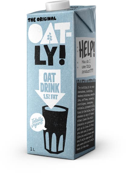 Havredryck Oatly Naturell 1 liter