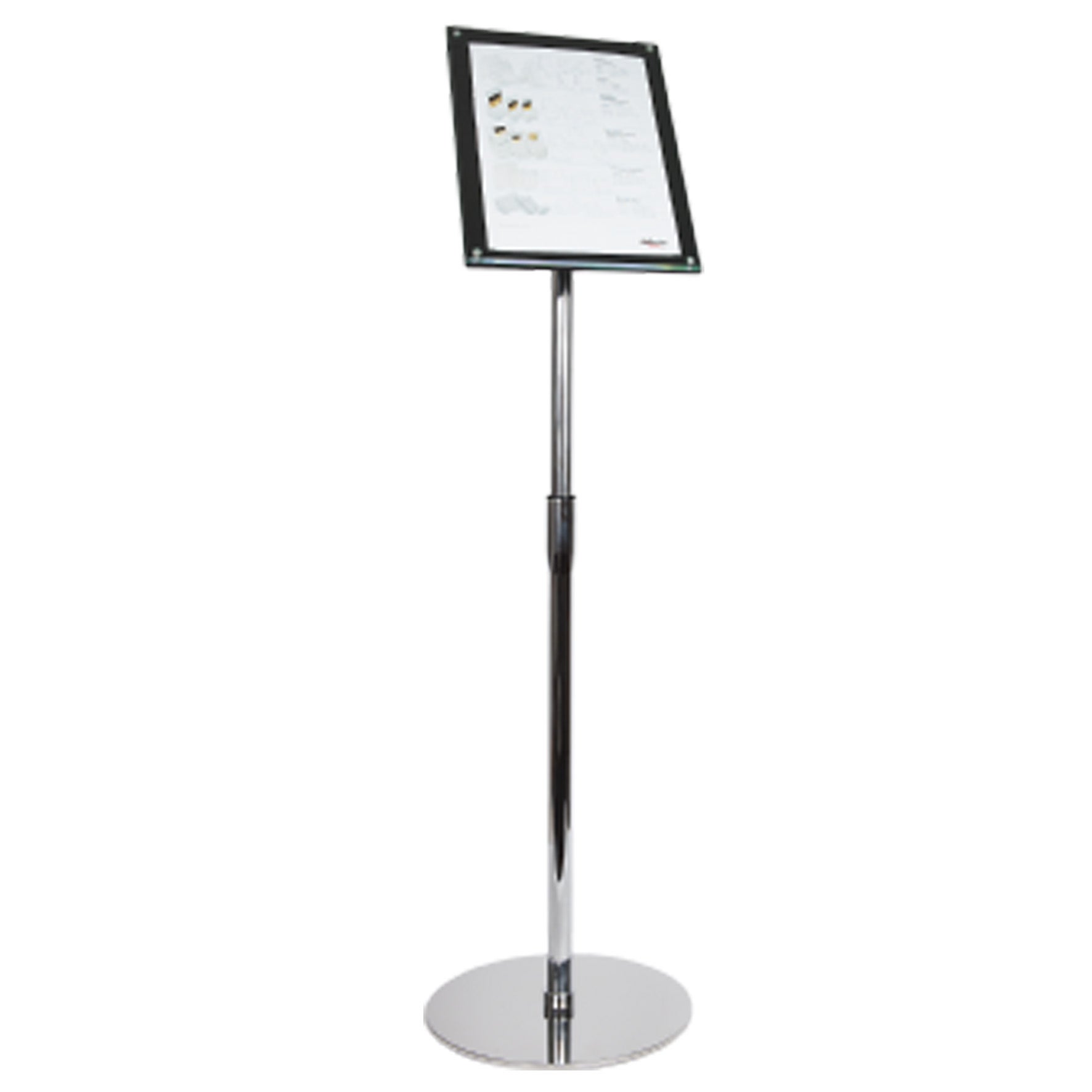Informationsställ golvstående A4