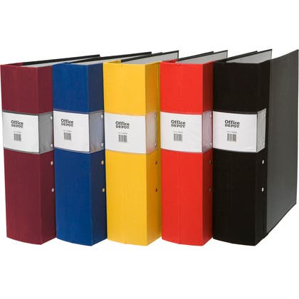 Gaffelpärm Trärygg A4 Extra bred 80mm