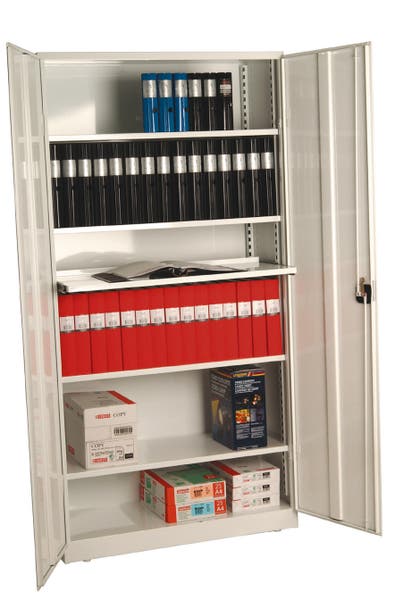 Förvaringsskåp office 1800 vit