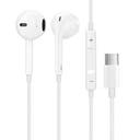 Trådade hörlurar in-ear USB-C