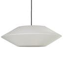 Taklampskärm Pollux D58 plisserad off-white