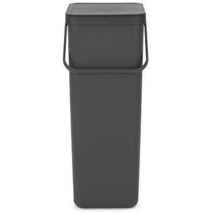 Avfallshink Sort&Go Grå 40 l