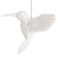 Temadekoration Kolibri vit