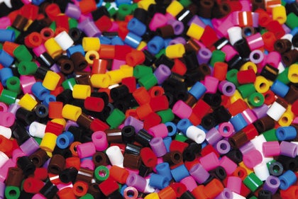 Pärlor mix 10färger 6000/fp