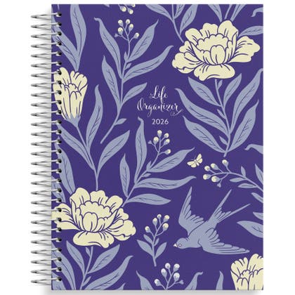 Kalender Life Organizer 2026 blå