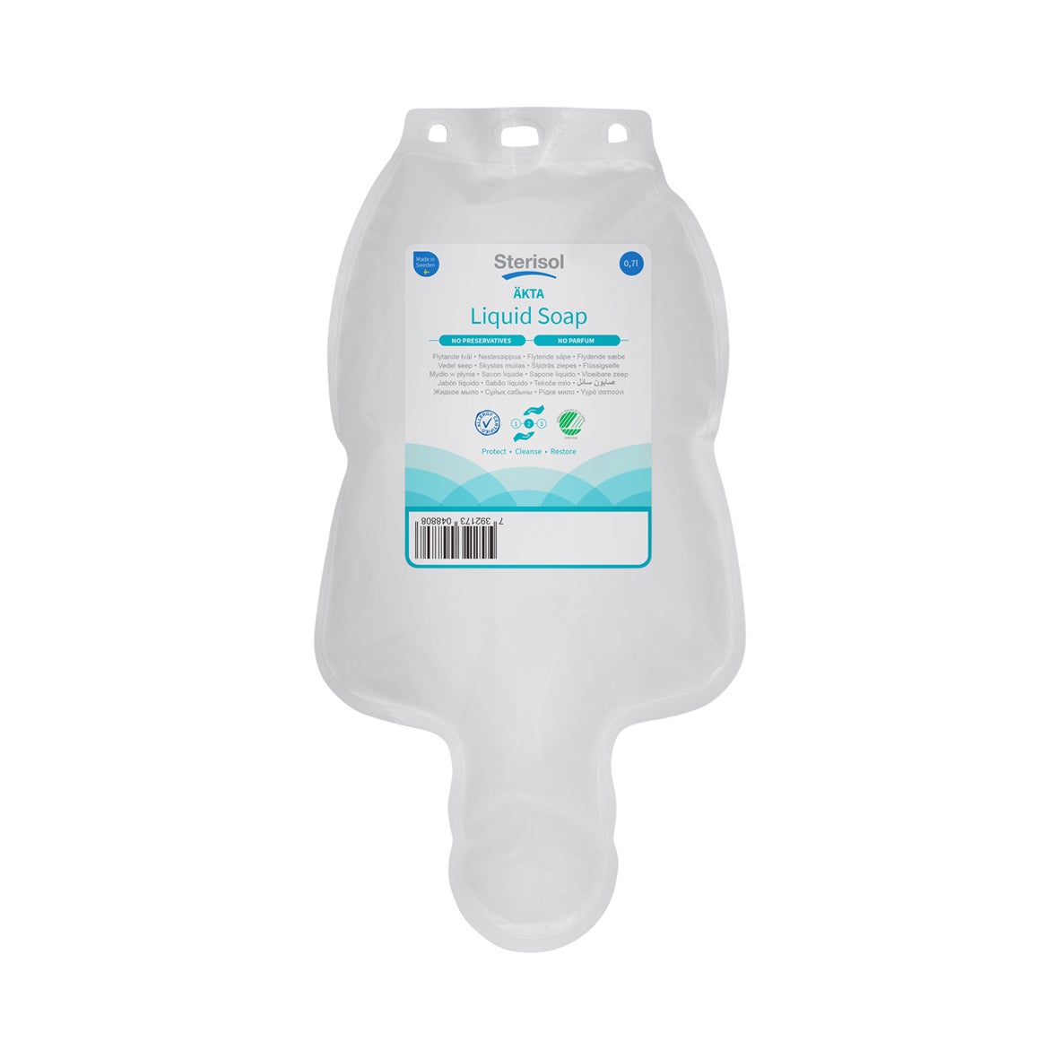 ÄKTA Flytande tvål, oparfymerad 700 ml