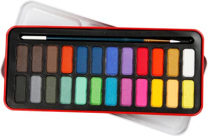 Akvarellfärg 24 färger/fp