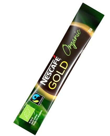 Snabbkaffe Nescafé Gold Organic sticks 300x2 g Eko