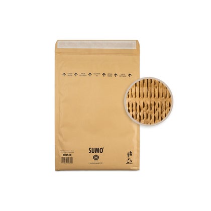 Vadderad påse SUMO 10-pack Flera storlekar