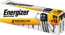 Batteri Industrial Alkaliskt 9V 6LR61 12-pack
