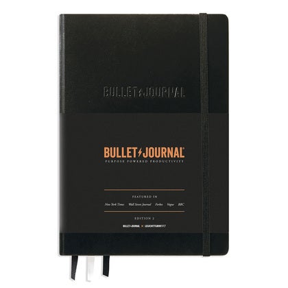 Anteckningsbok Bullet Journal A5 black