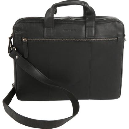 Portfölj skinn 16'' 2 fack