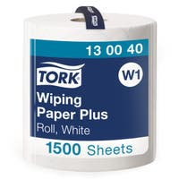 Avtorkningspapper Tork Plus W1 510 m vit