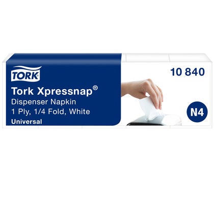 Servett Tork N4 vit 1125 st