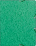 Snoddmapp A4 grön