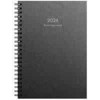 Bokningsjournalen 2026 kartong svart