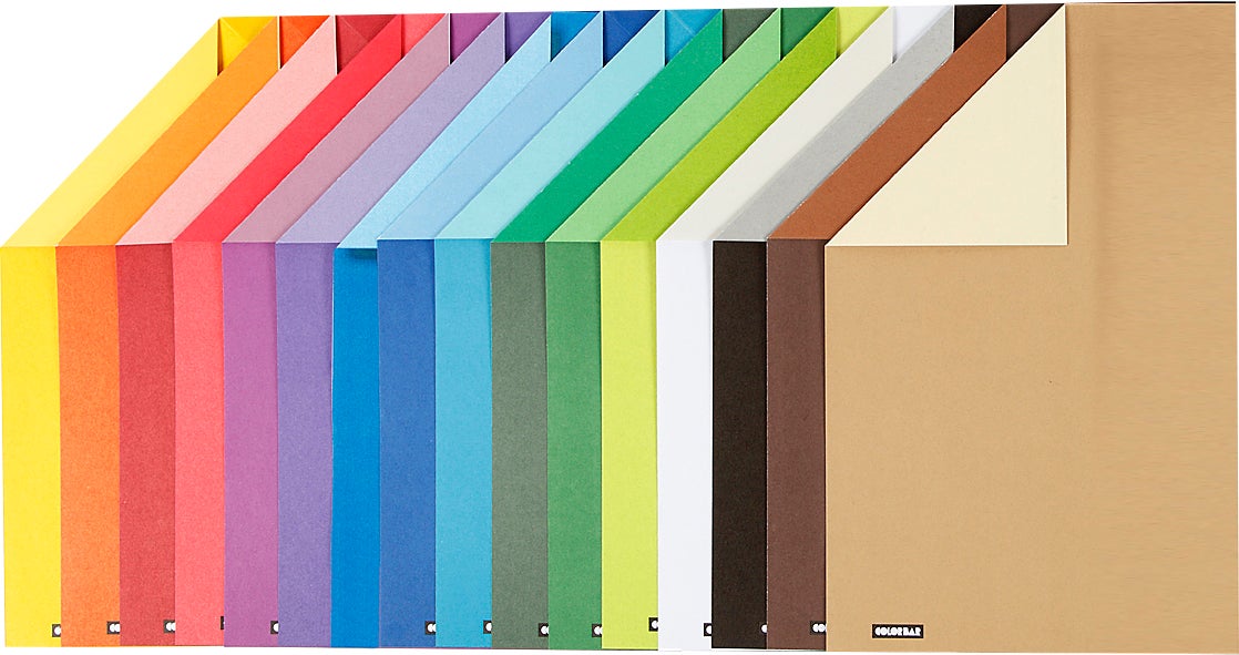 Papper 2-färgat A4 100g 16/fp