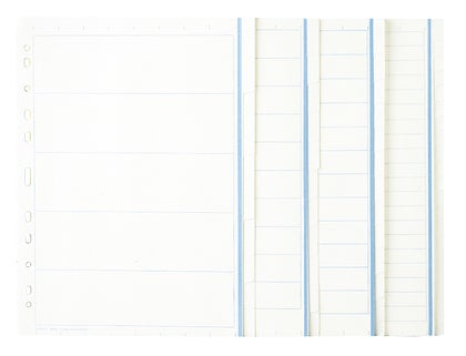 Register otryckta i papper A4 Niceday