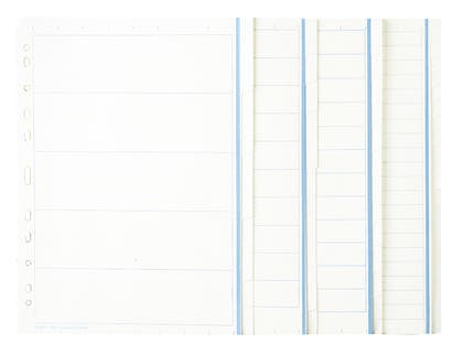 Register otryckta i papper A4 Niceday